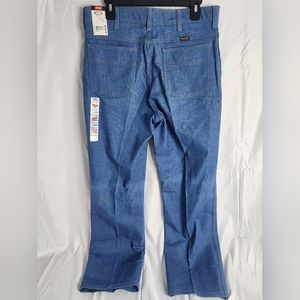 Vintage 80s 90s Wrangler 85498LB Blue Denim Jeans Men’s 38 x 32 Western NWT